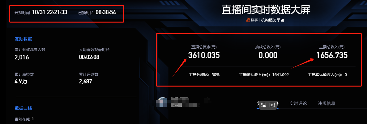 快手抖音弹幕游戏直播  每天6小时 在家也能月入8k+